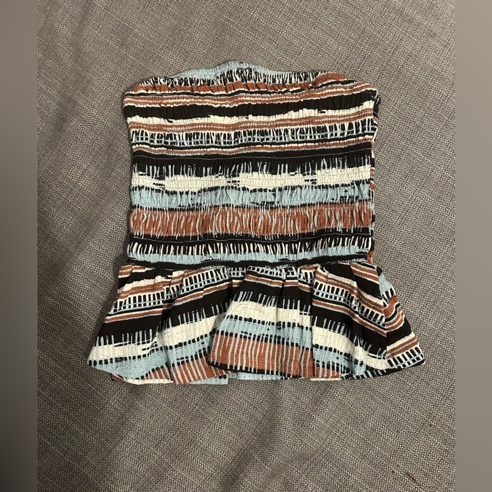 Babydoll Tube top vibrant color